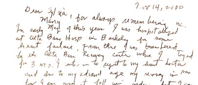 Guiang Handwritten Message